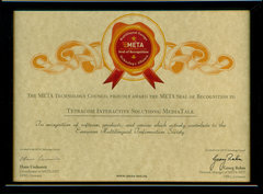 MediaTalk service awarded with META Seal of Recognition